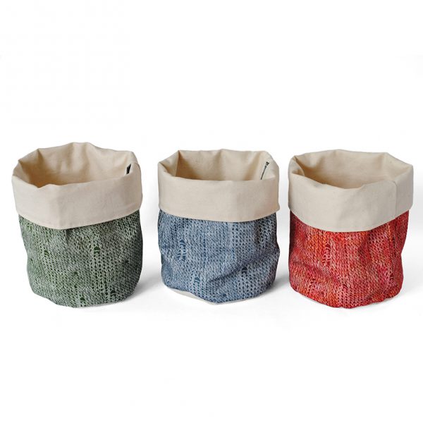 3 stoffen opbergmandjes Clumsy Knitting - Afbeelding 2
