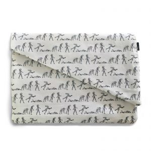 laptophoes zwartwit print All over Again