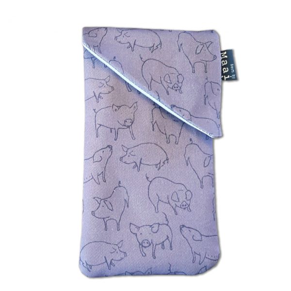 Telefoonhoes of brillenhoes Piggies - Afbeelding 2