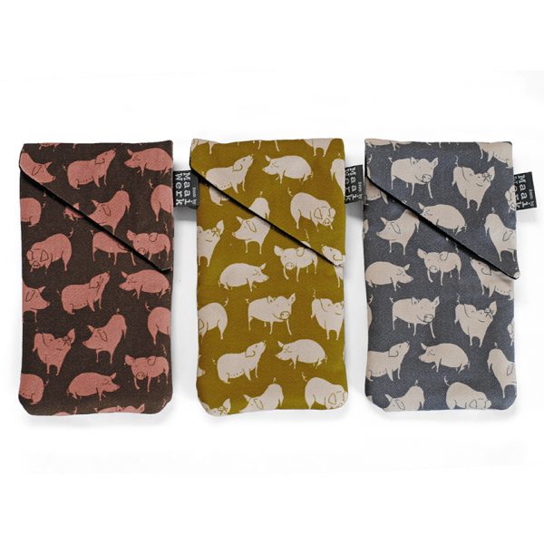 Telefoonhoes of brillenhoes Piggies