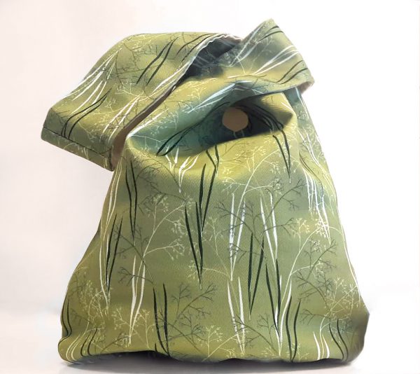 Japanse knot bag Summer Grass handtasje of lunch bag