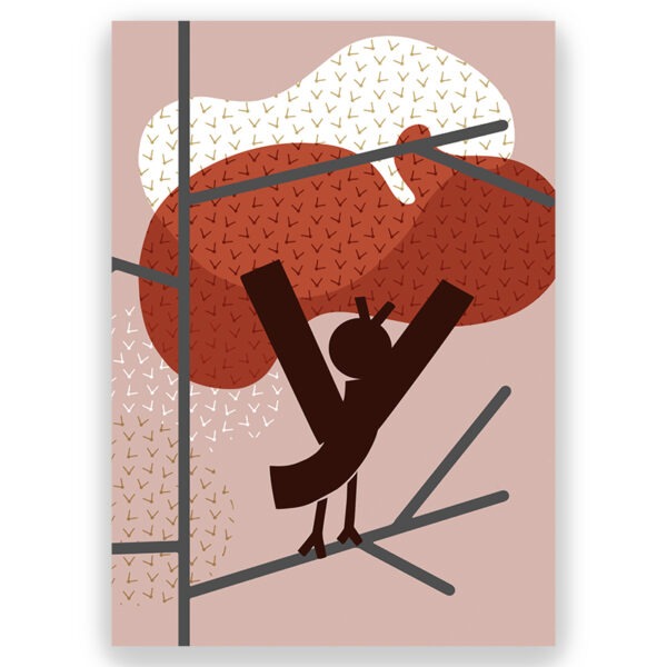 Kaartje 'Fly away'