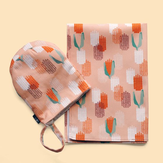 Set theedoek en ovenwant Cornfield