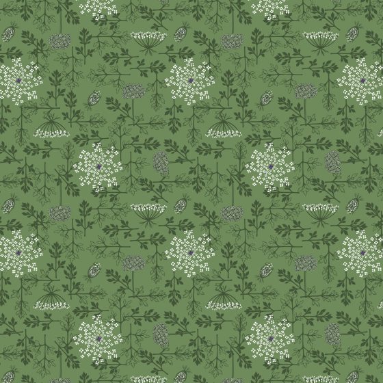 Wilde bloemen print van Sabine Daucus Carota Wild Carol